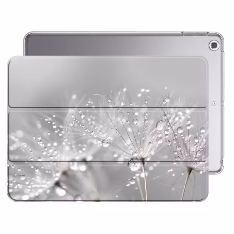 iPad hoes - Paardenbloem - Waterdruppels - Stilleven - Modern — 1