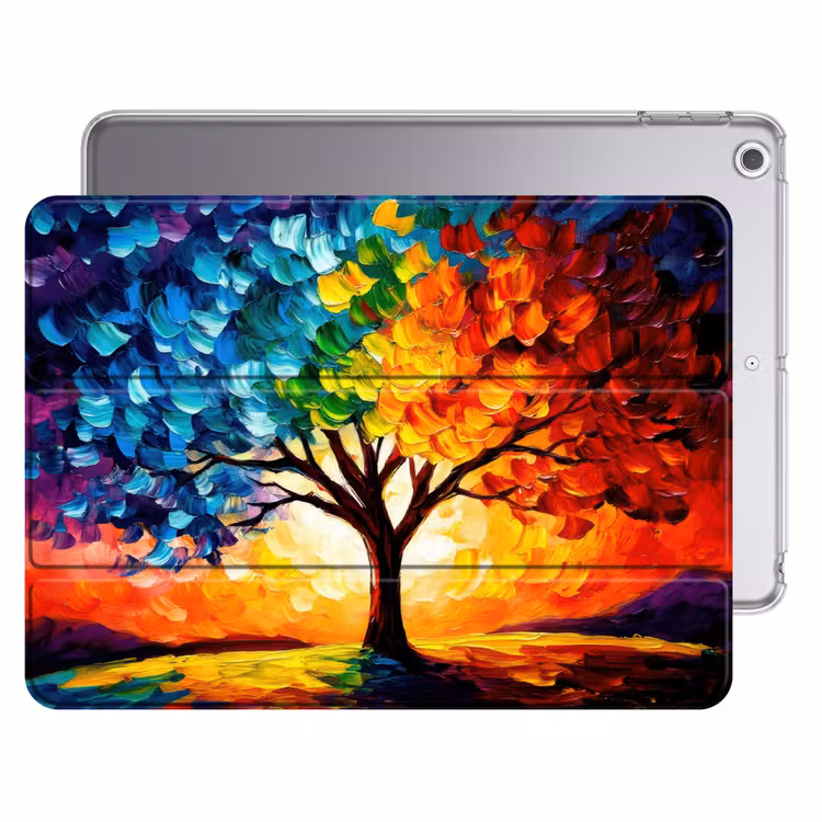 iPad hoes - Boom - Kunst - Natuur - Zonsondergang — 1