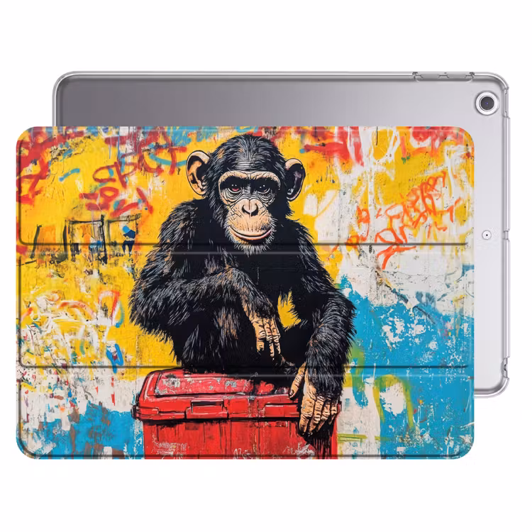 iPad hoes - Graffiti - Aap - Street art - Dieren — 1