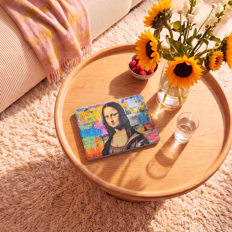 iPad hoes - Graffiti - Neon - Mona Lisa - Kunst - Da Vinci — 2