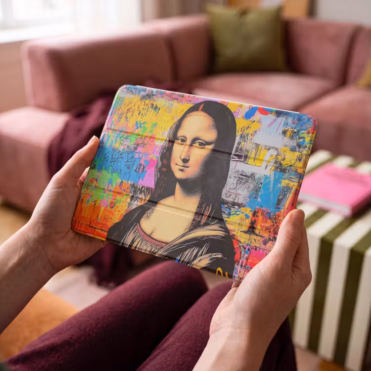 iPad hoes - Graffiti - Neon - Mona Lisa - Kunst - Da Vinci — 3