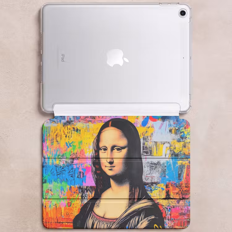 iPad hoes - Graffiti - Neon - Mona Lisa - Kunst - Da Vinci — 6