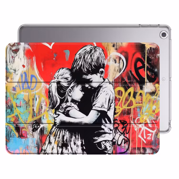 iPad hoes - Graffiti - Zwart wit - Street art — 1