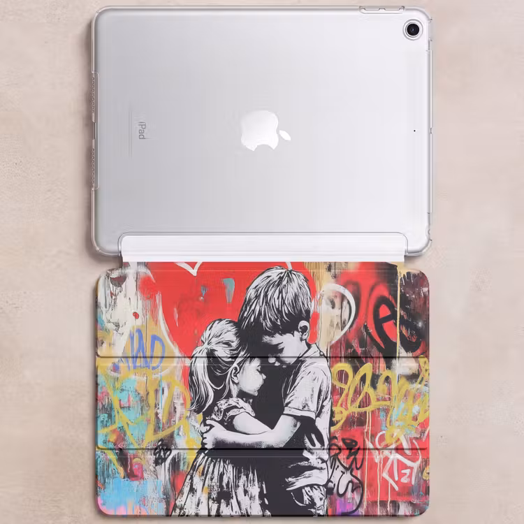 iPad hoes - Graffiti - Zwart wit - Street art — 6