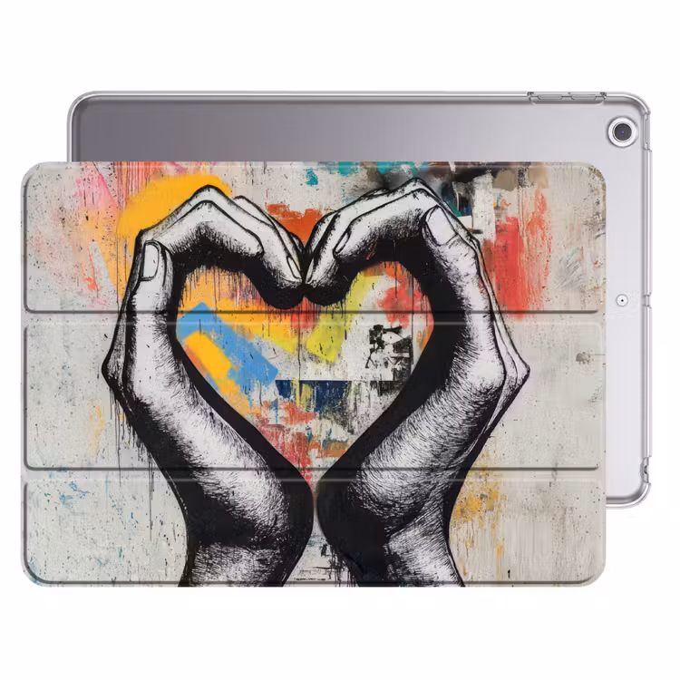 iPad hoes - Handen - Hart - Street art - Graffiti — 1