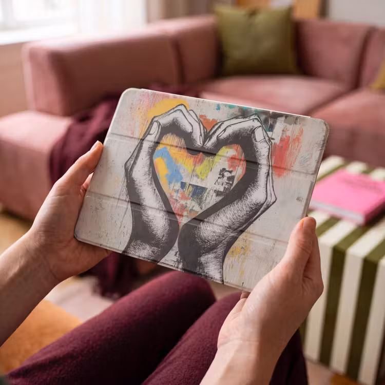 iPad hoes - Handen - Hart - Street art - Graffiti — 3