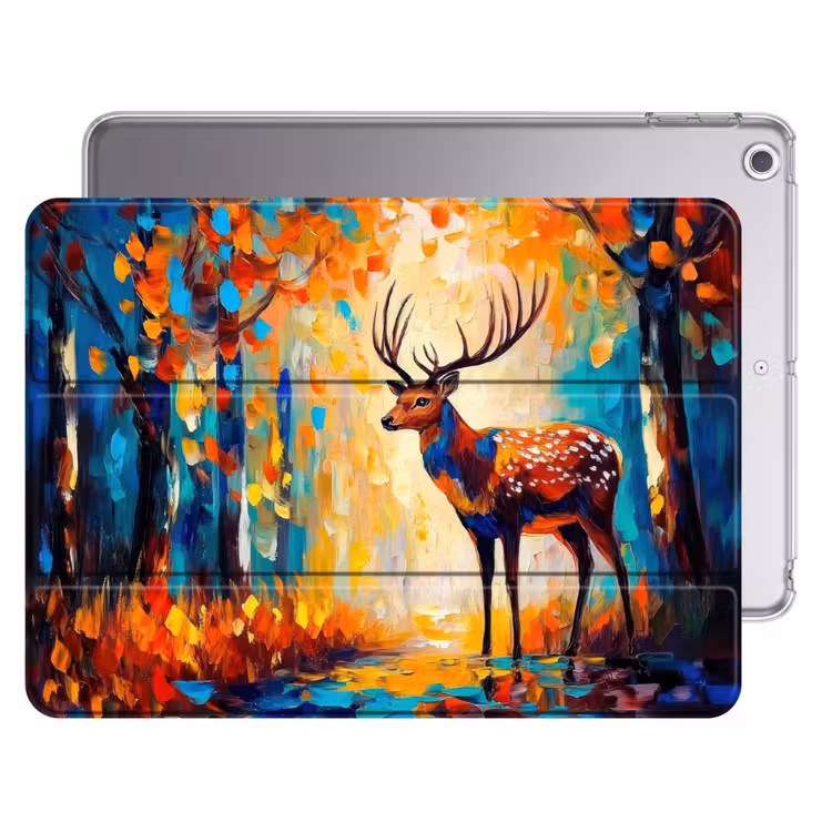 iPad hoes - Hert - Bosdieren - Natuur - Kunst — 1