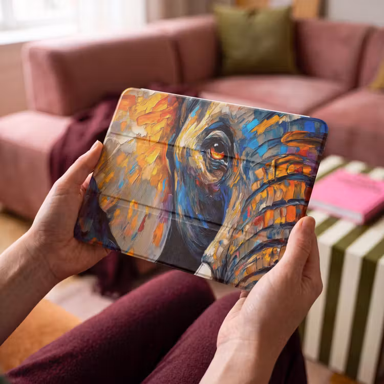 iPad hoes - Olifant - Kunst - Dieren — 3
