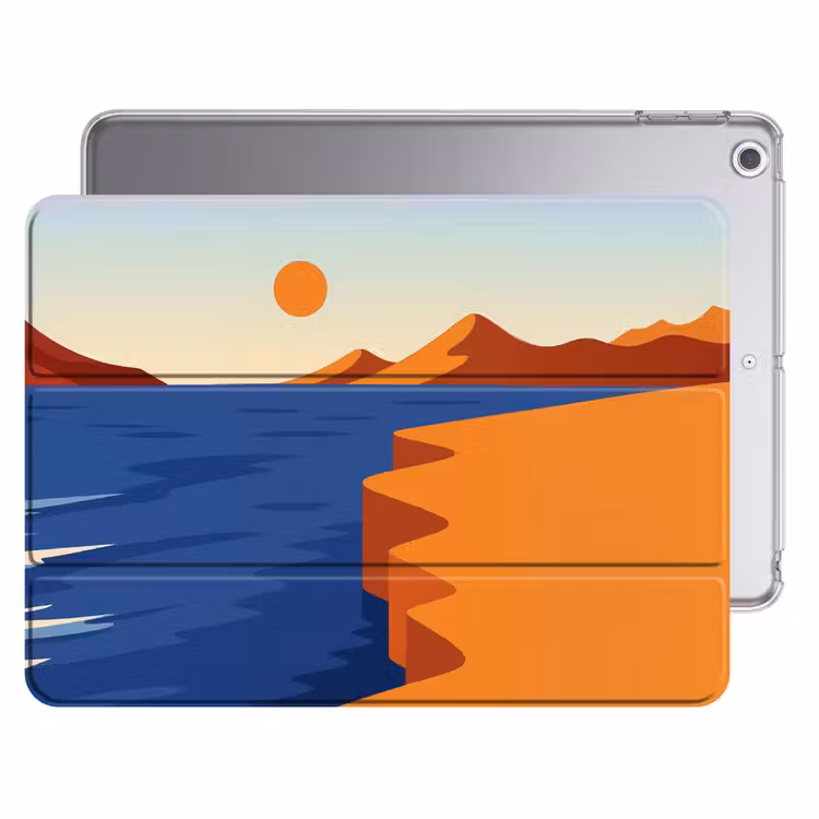 iPad hoes - Landschap - Bergen - Zon - Zee — 1