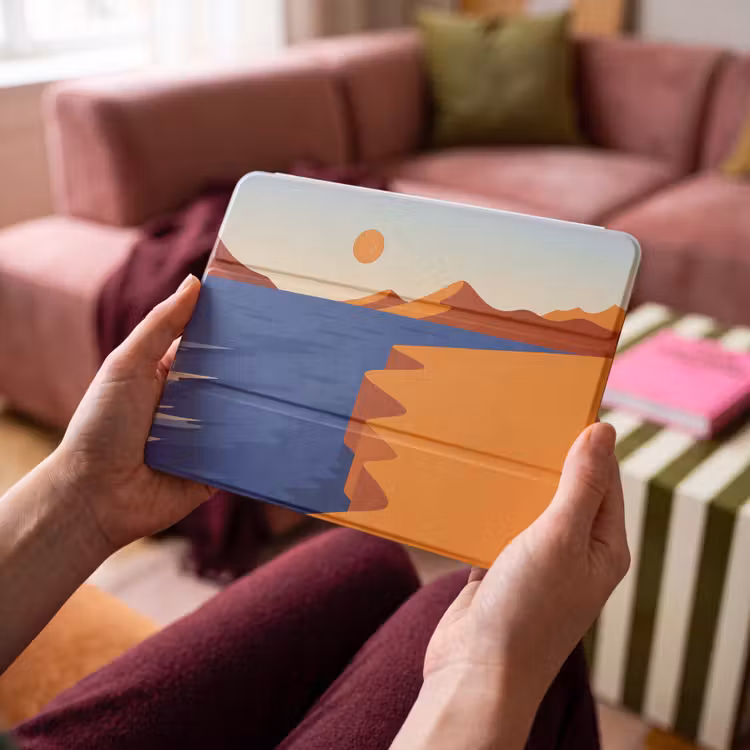 iPad hoes - Landschap - Bergen - Zon - Zee — 3