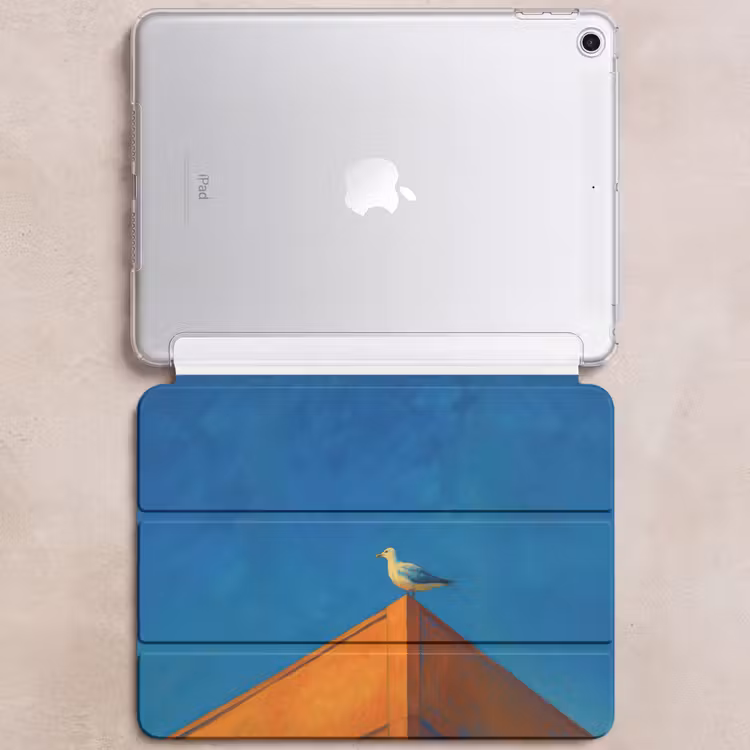 iPad hoes - Meeuw - Gebouw - Lucht - Geschilderd — 6