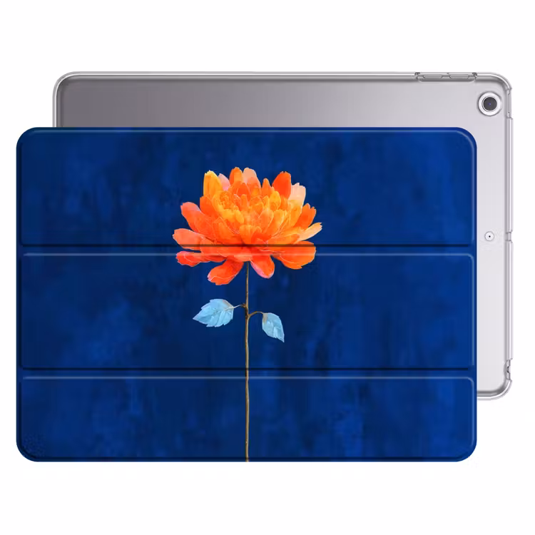 iPad hoes - Bloem - Oranje - Bladeren — 1