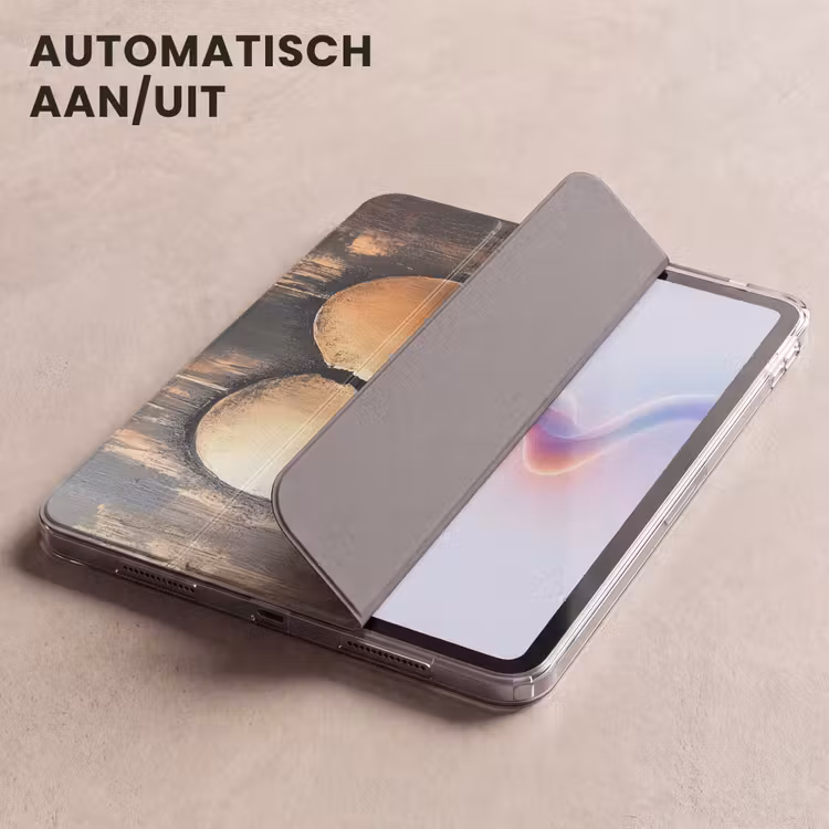 iPad hoes - Gebroken hart - Goud - Houtlook - Liefde — 4