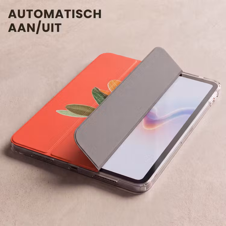 iPad hoes - Bladeren - Nerven - Oranje - Structuur — 4