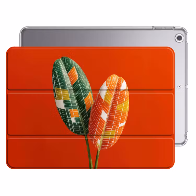 iPad hoes - Bladeren - Ovaal - Mozaïek - Patroon — 1