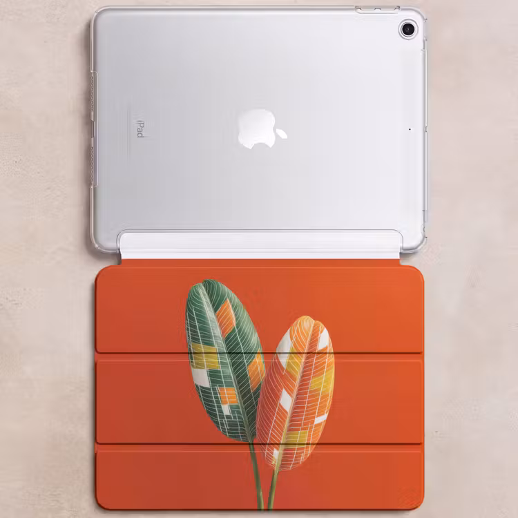 iPad hoes - Bladeren - Ovaal - Mozaïek - Patroon — 6