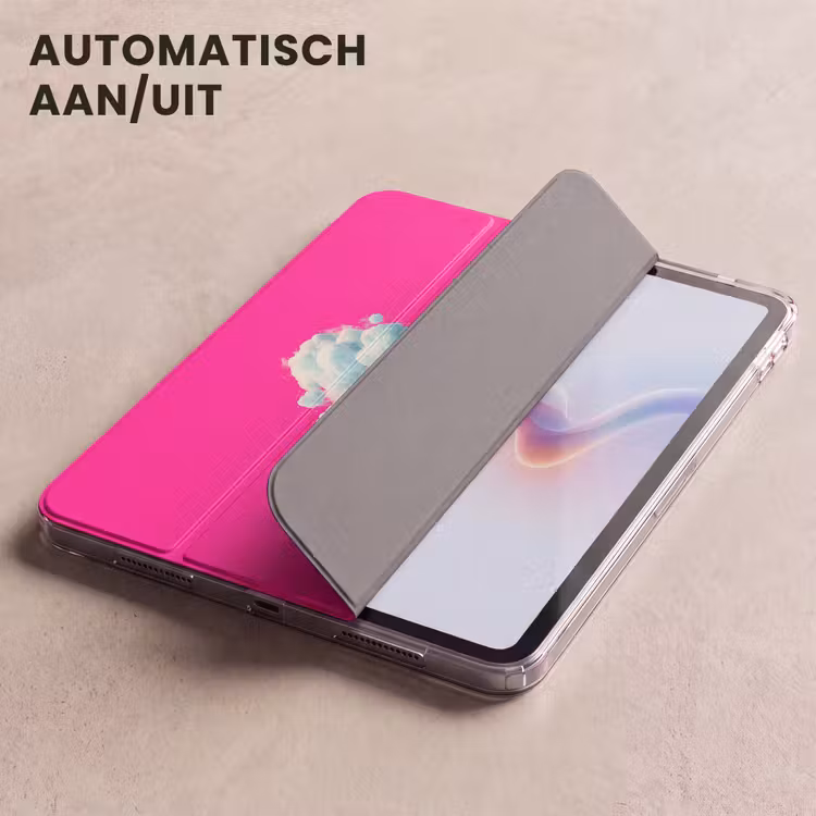 iPad hoes - Mok - Wolken - Roze - Minimalitisch — 4
