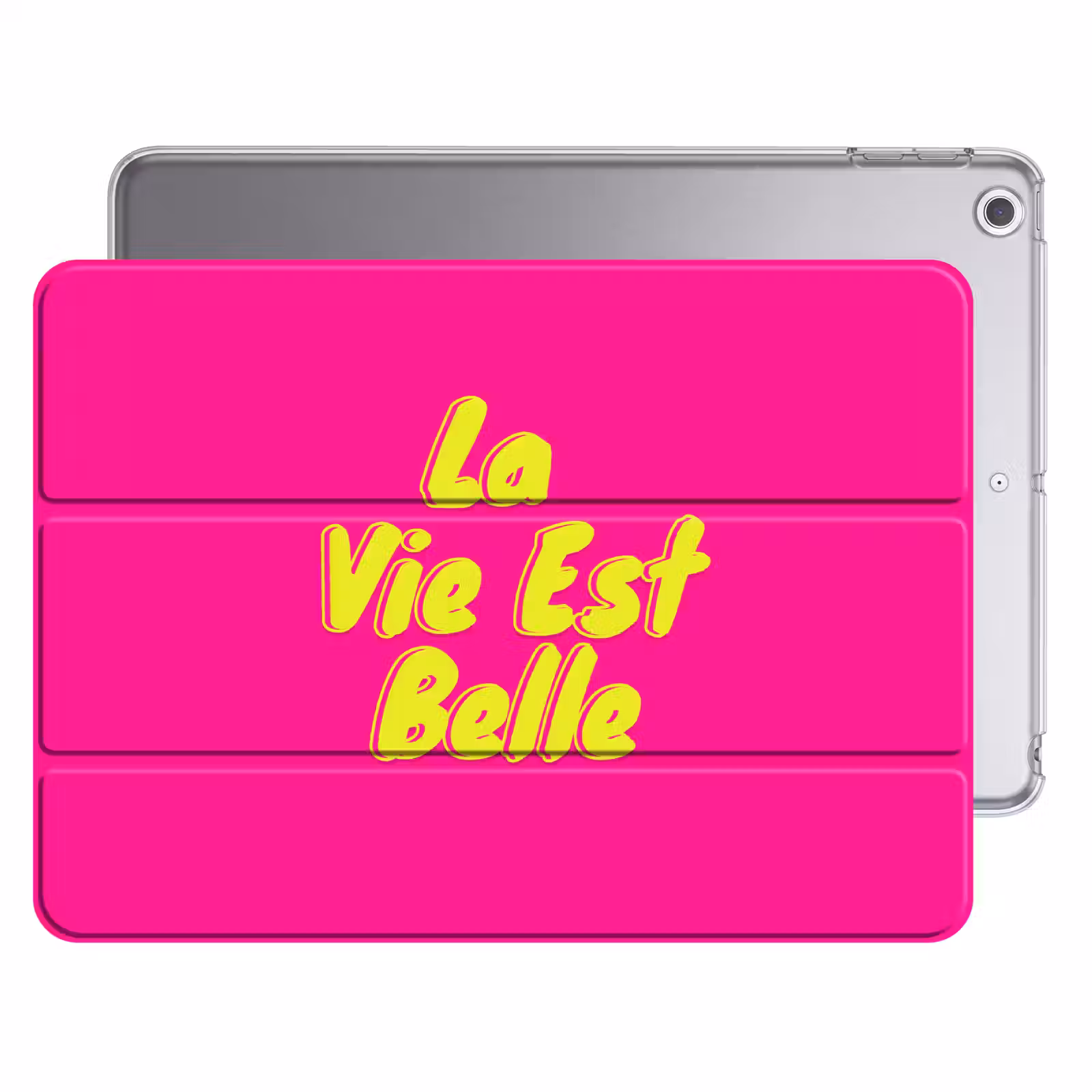 iPad hoes - Quote - Retro - Roze — 1