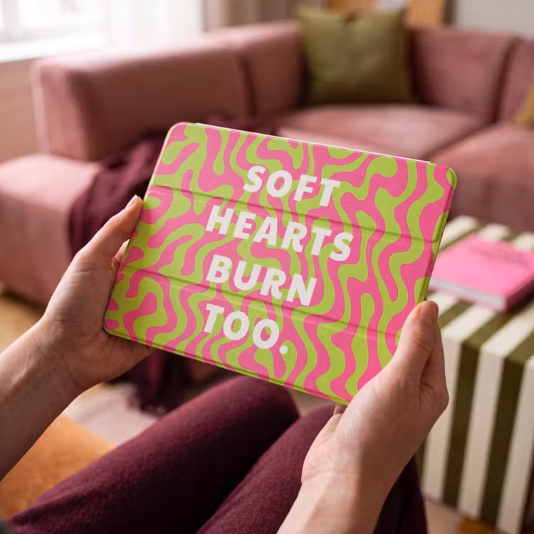 iPad hoes - Abstract - Quote - Centraal - Roze — 3
