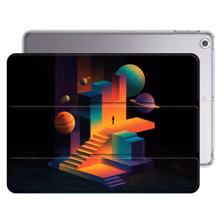 iPad hoes - Abstract - Trappen - Mens - Planeten — 1