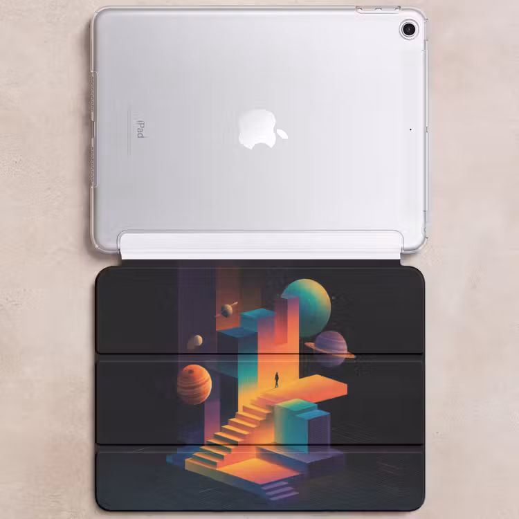 iPad hoes - Abstract - Trappen - Mens - Planeten — 6