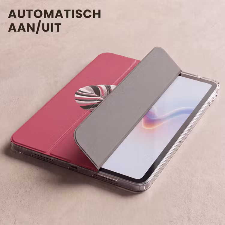iPad hoes - Bladeren - Rond - Roze — 4