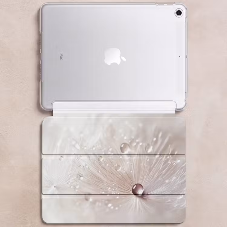 iPad hoes - Bloem - Abstract - Wit - Water - Natuur — 6