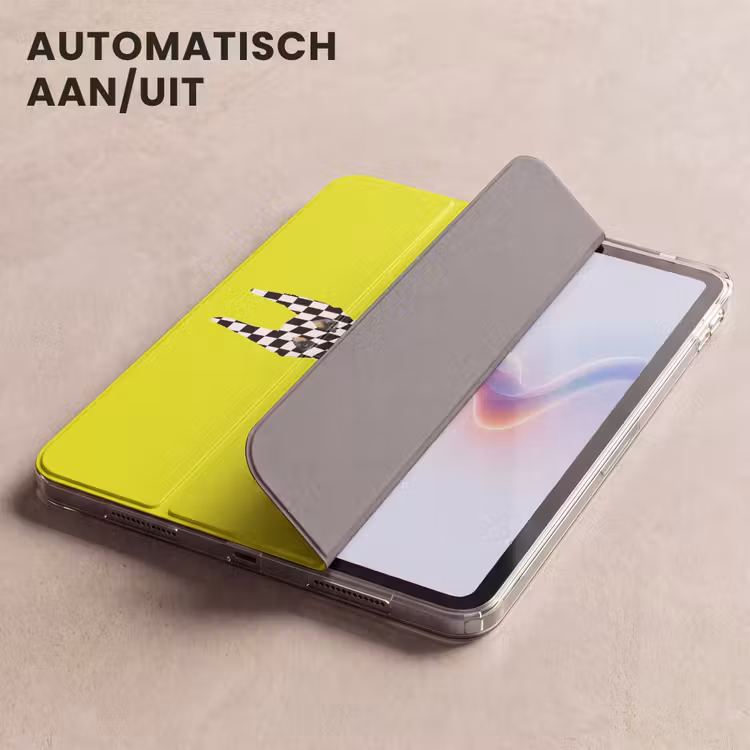 iPad hoes - Dobermann - Geblokt - Geel — 4