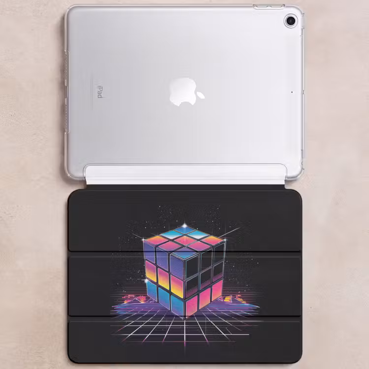 iPad hoes - Kubus - Kleurrijk - Raster — 6