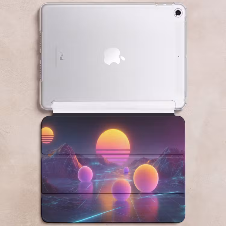 iPad hoes - Landschap - Bergen - Bollen - Licht — 6