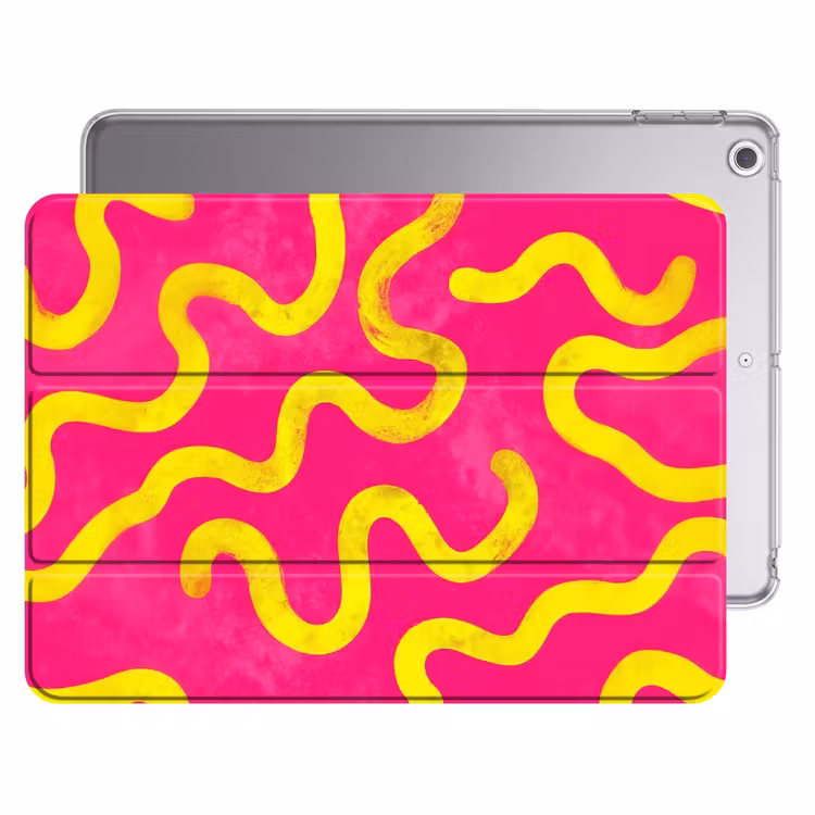 iPad hoes - Lijn - Geel - Abstract — 1