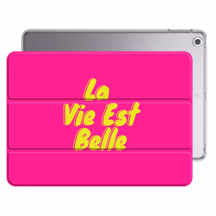 iPad hoes - Quote - Retro - Roze — 1