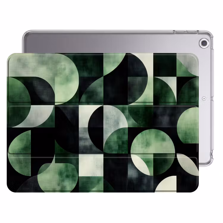 iPad hoes - Abstract - Groen - Vormen — 1