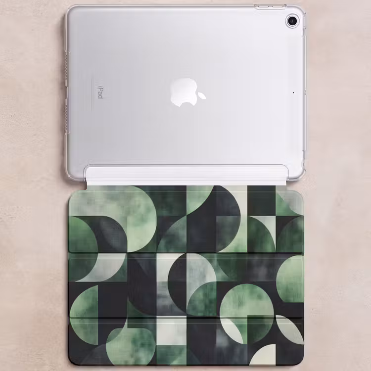 iPad hoes - Abstract - Groen - Vormen — 6