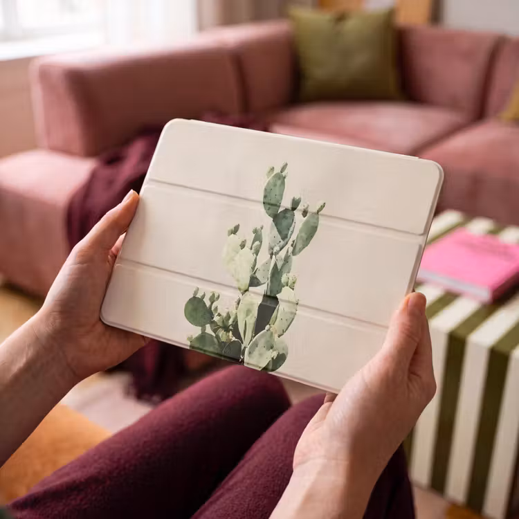 iPad hoes - Cactus - Groen - Minimalistisch — 3