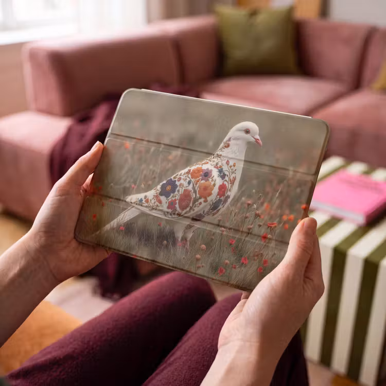 iPad hoes - Duif - Bloemen - Natuur — 3