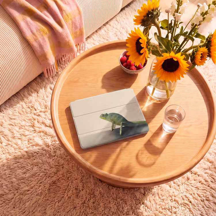 iPad hoes - Kameleon - Groen - Minimalistisch — 2