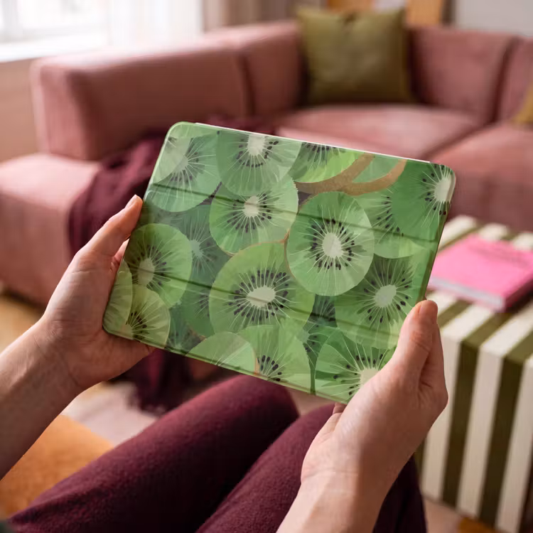 iPad hoes - Kiwi - Groen - Pitten — 3