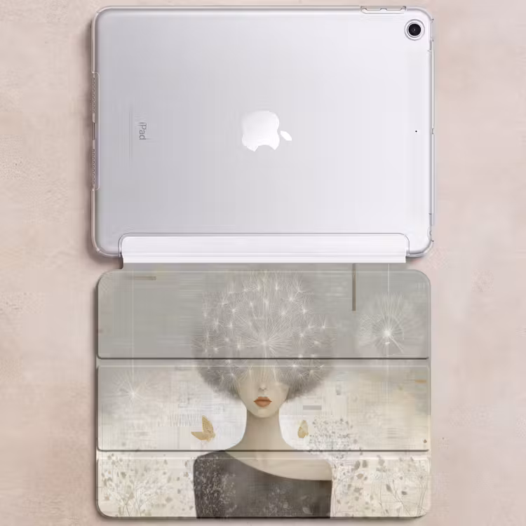 iPad hoes - Pluis - Vrouw - Beige — 6