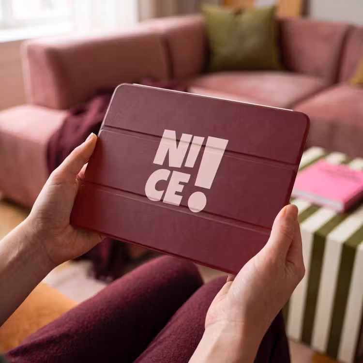 iPad hoes - Nice - Uitroepteken - Rood — 3