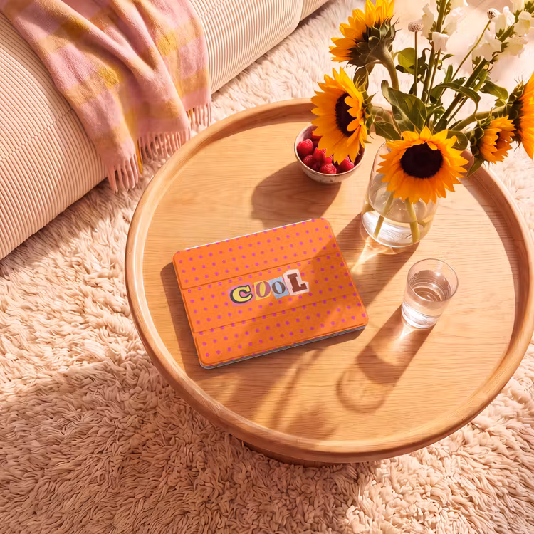 iPad hoes - Cool - Stippen - Oranje — 2