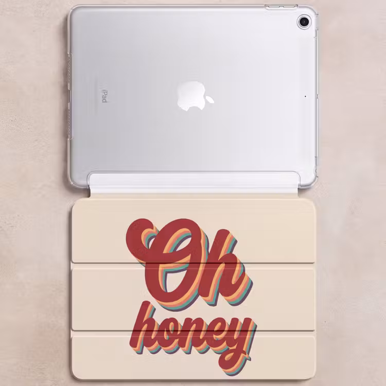 iPad hoes - Oh honey - Rood - Schaduw — 6
