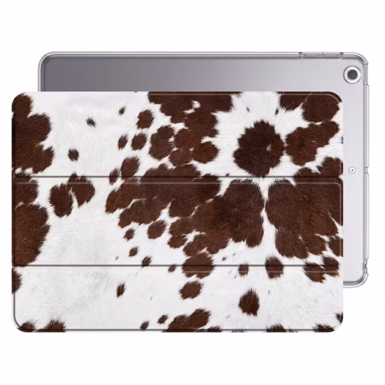 iPad hoes - Koeienhuid - Klassiek - Bruin — 1