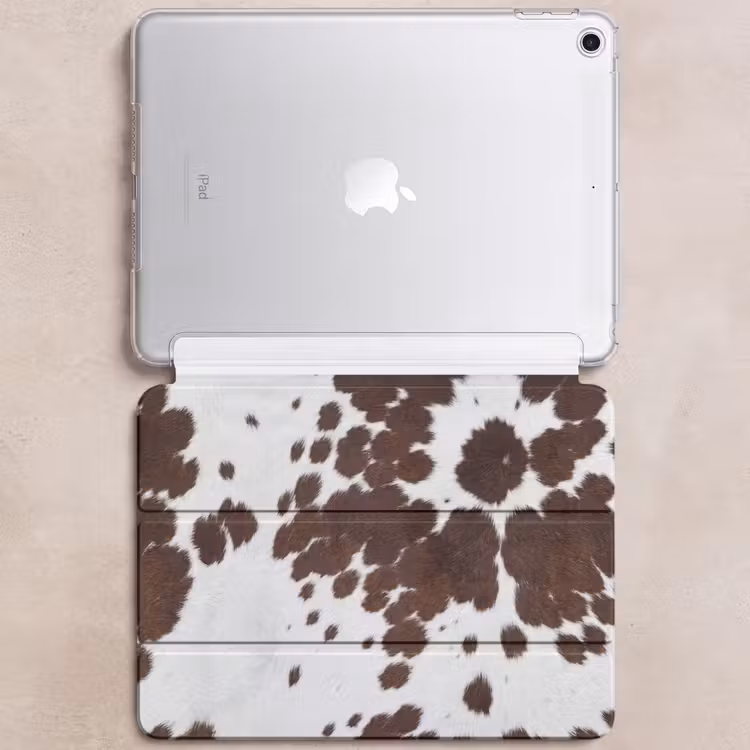 iPad hoes - Koeienhuid - Klassiek - Bruin — 6