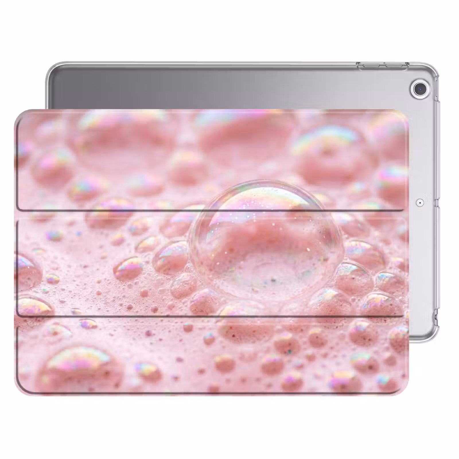 iPad hoes - Schuim - Structuur - Roze — 1
