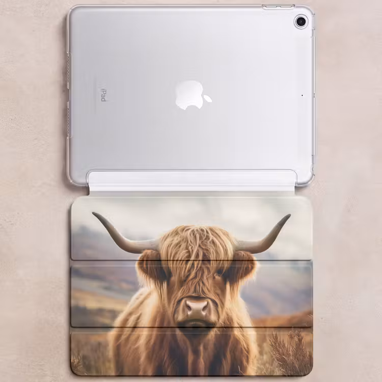 iPad hoes - Schotse hooglander - Landschap - Dier — 6