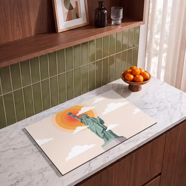 Inductie beschermer - Vrijheidsbeeld - New York - Zon - Modern — 4