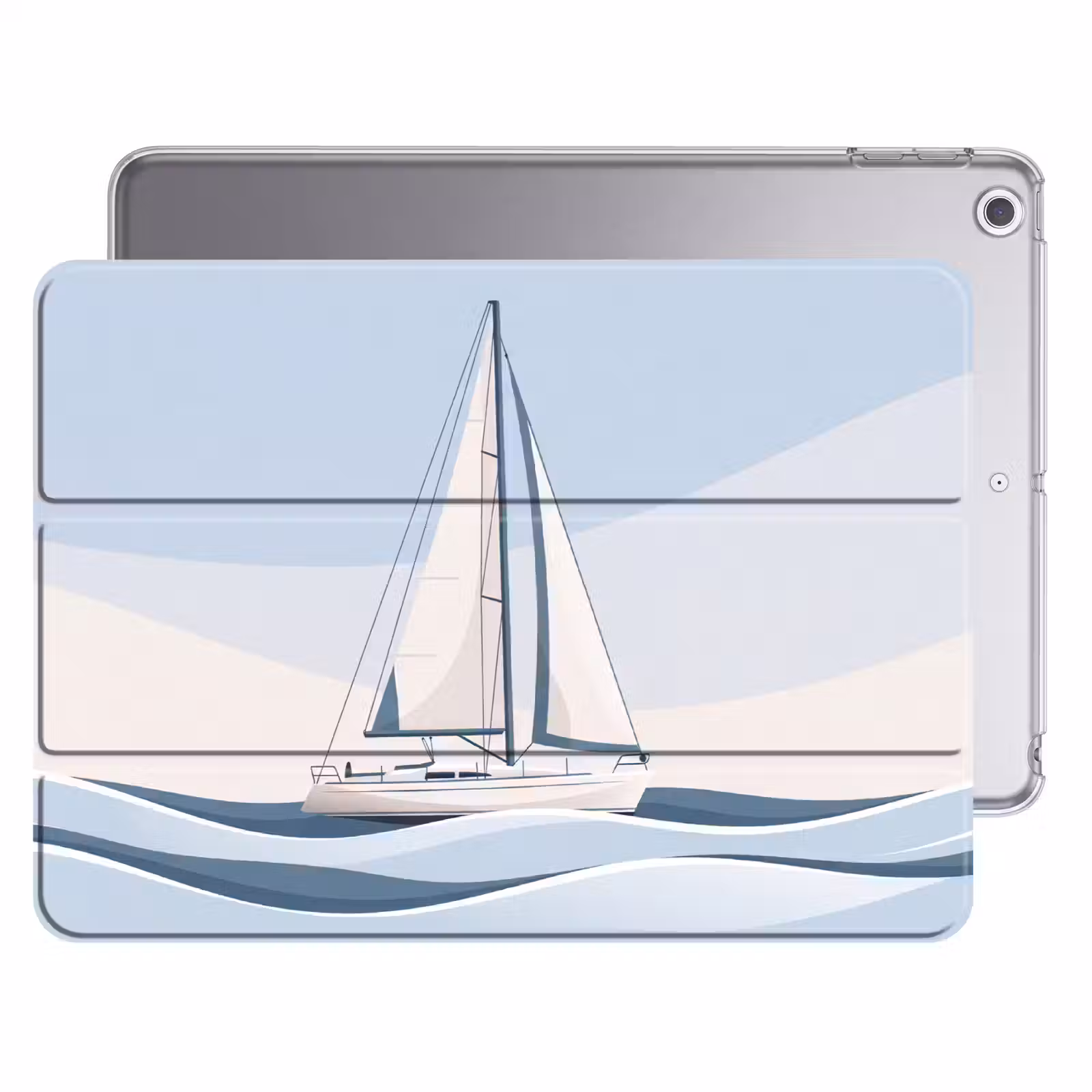 iPad hoes - Boot - Zeil - Zee - Modern - Beige — 1
