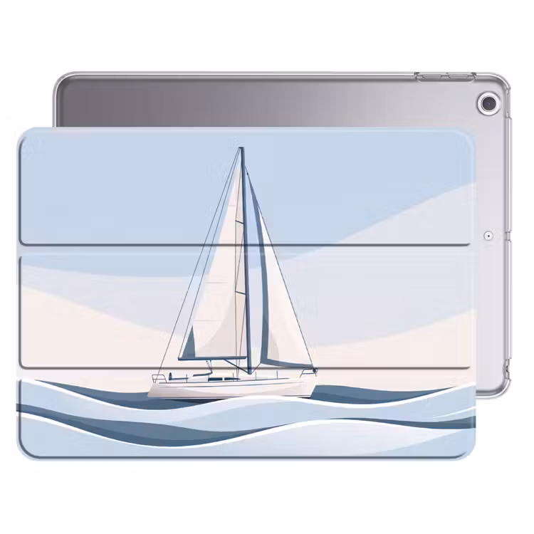 iPad hoes - Boot - Zeil - Zee - Modern - Beige — 1