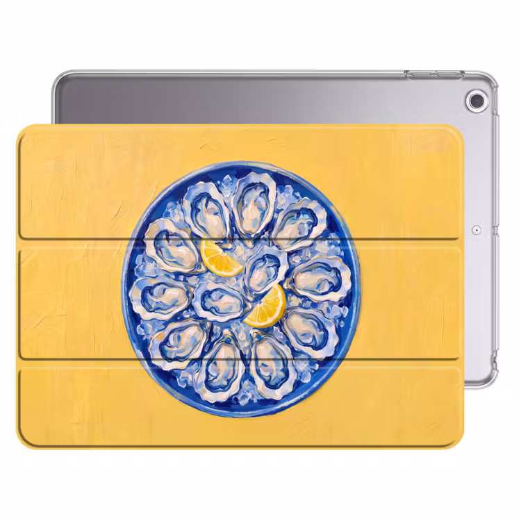 iPad hoes - Oesters - Citroen - IJs - Modern - Geel — 1
